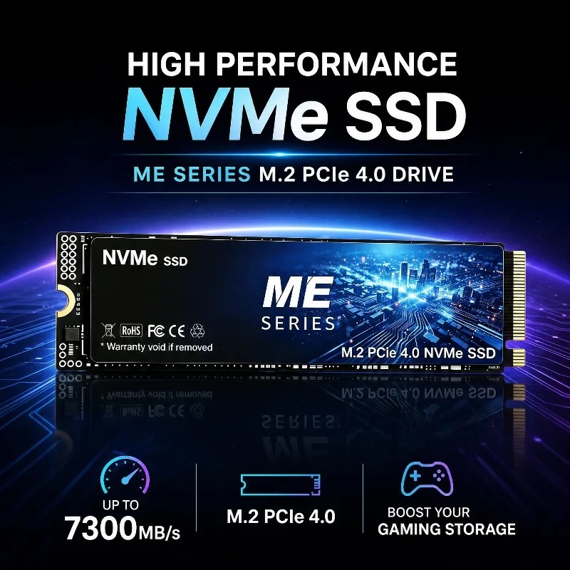 New ME SERIES NVMe PCIe 4.0 M. - đánh giá và giá M.2 Nvme 4Tb Pcie 4.0 Ssd