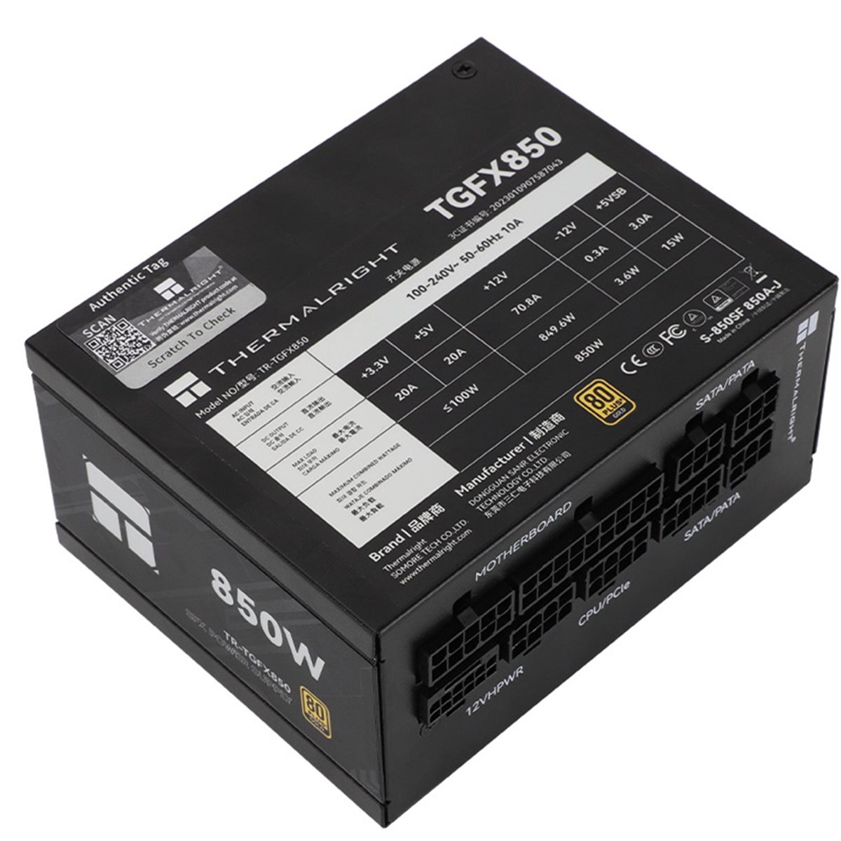[AC18 Digital]/ TR-TGFX850 Com - đánh giá và giá Sfx Power Supply 850W Gold