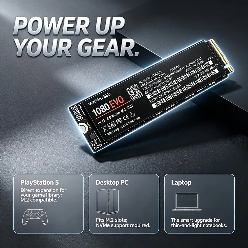 2026 NEW 1080 EVO M.2 NVMe PCI - đánh giá và giá M.2 Nvme 4Tb Pcie 4.0 Ssd