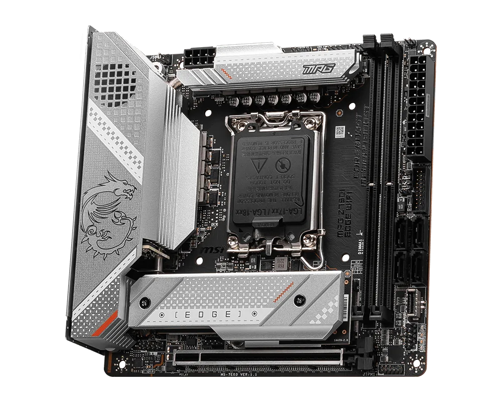 MSI MPG Z790I EDGE WIFI Mother - đánh giá và giá Lga 1700 Ddr5 Itx Motherboard