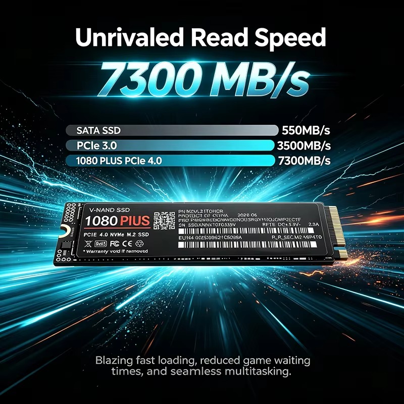 Gaming M.2 NVMe SSD 1080 PLUS  - đánh giá và giá M.2 Nvme 4Tb Pcie 4.0 Ssd